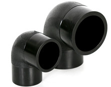 HDPE 90°Degree Equal Elbow