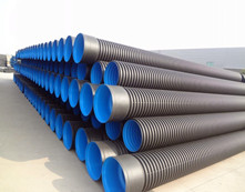 SN8 Double Wall Corrugated HDPE Pipe